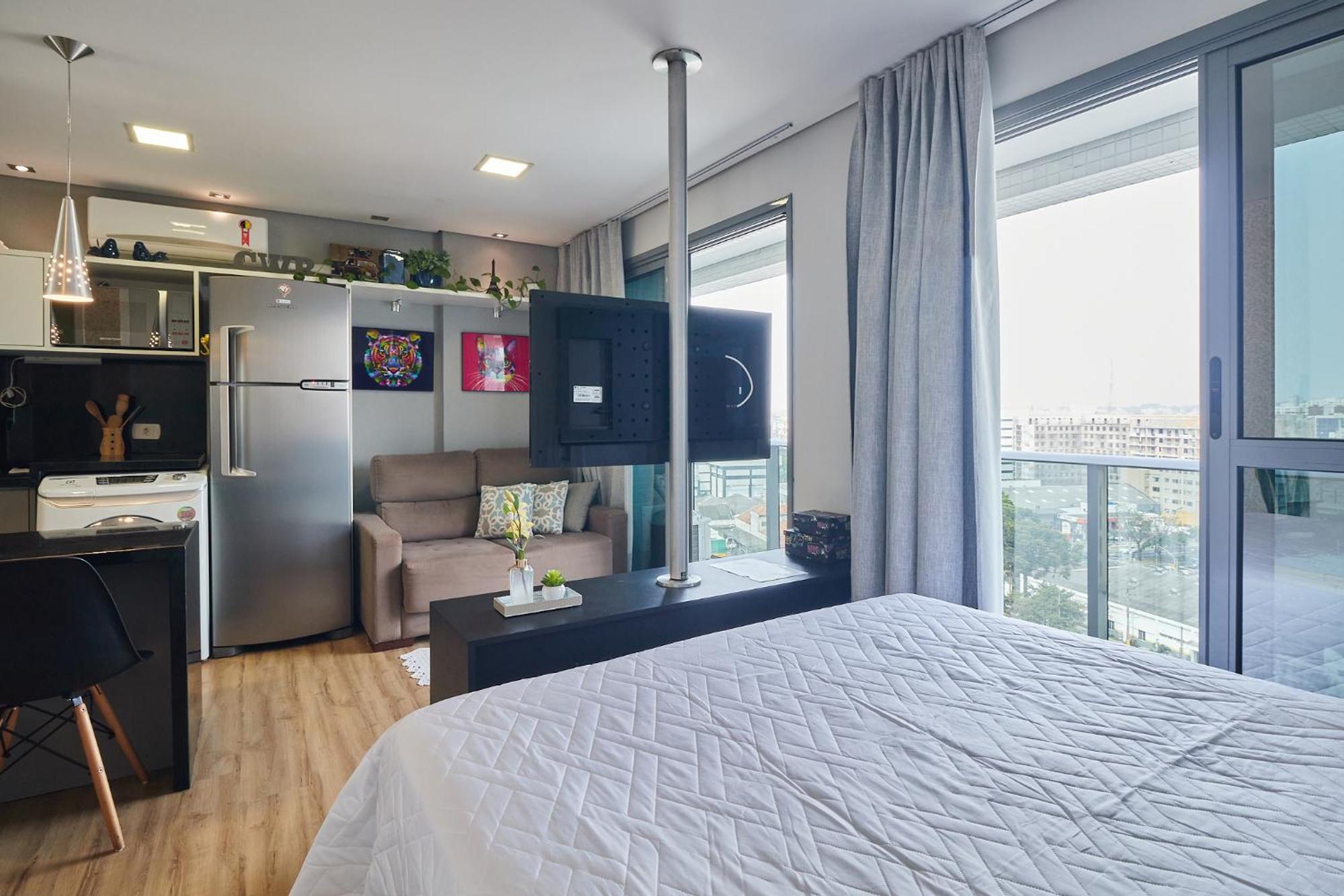 Estudio Aconchegante No Centro De Curitiba - Ar Condicio E Localizacao Perfeita! Εξωτερικό φωτογραφία